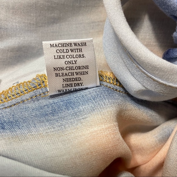 NWT Given Kale Tie Dye Blouse - Picture 13 of 13